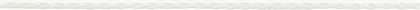 ArteLibre Πλεγμένο Σχοινί για Στόρια (Ρολά) Λευκό 22mm 1m