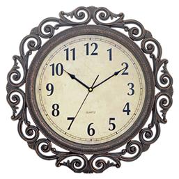 Ρολόι Τοίχου Πλαστικό Αντικέ Μαύρο 50.8cm 2797-1 ArteLibre