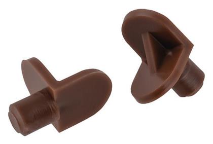 Στήριγμα Ραφιού από Πλαστικό σε Καφέ Χρώμα 5x5mm 04012652 ArteLibre