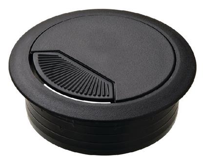 Τάπα Καλωδίων Φ60mm Μαύρο 1τμχ ArteLibre