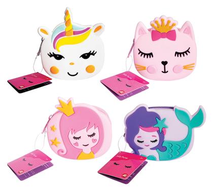 Παιδικό Πορτοφόλι Κερμάτων με Φερμουάρ (Διάφορα Σχέδια) 1τμχ AS