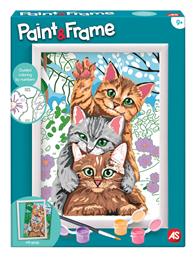 Ζωγραφική Paint & Frame Funny Kitties για Παιδιά 9+ Ετών AS