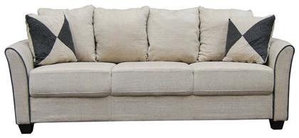 Ashley Τριθέσιος 198x80x88εκ. Μπεζ - Woodwell