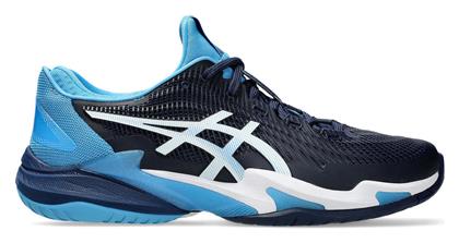 ASICS 3 Novak Ανδρικά Παπούτσια Τένις για Όλα τα Γήπεδα Μπλε - Asics