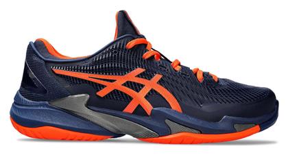 ASICS Court FF 3 Ανδρικά Παπούτσια Τένις για Όλα τα Γήπεδα Μπλε - Asics