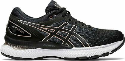 ASICS Gel-Nimbus 22 Knit Γυναικεία Αθλητικά Παπούτσια Running Μαύρα από το Zakcret Sports