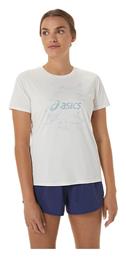 ASICS Γυναικείο Αθλητικό T-shirt Λευκό - Asics