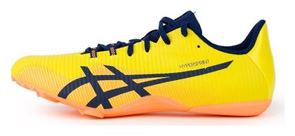 ASICS Hypersprint 8 Ανδρικά Spikes Κίτρινα - Asics