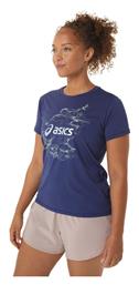 ASICS Παιδικό T-shirt Navy Μπλε - Asics