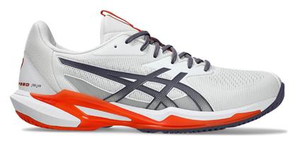 Solution Speed Ff 3 Ανδρικό Παπούτσι Τέννις All Court Wht Org 1041a438-103 Asics