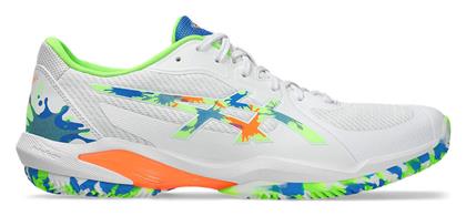 ASICS Solution Swift Ff 2 Ανδρικά Παπούτσια Padel για Όλα τα Γήπεδα Λευκά - Asics