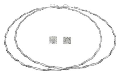 Ασημένια Στέφανα Γάμου Στριφογυριστά - Kosmima24