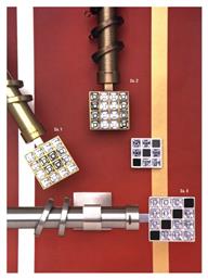 Μεταλλικό Κουρτινόξυλο Puzzle Μονό Φ25mm 160cm Αντικέ / Κρύσταλλο Swarovski Aslanis Home