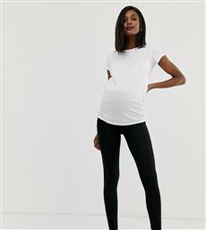 ASOS DESIGN Maternity over the bump leggings in black από το Asos