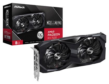 ASRock Radeon RX 7600 8GB Challenger OC - Asrock
