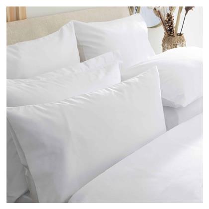 Laura Σεντόνι Ξενοδοχείου Λευκό King Size 240x260 Βαμβάκι & Πολυεστέρας Astron Italy