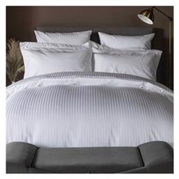 Παπλωματοθήκη Ξενοδοχείου Polycotton Ριγέ 200TC 160x240 Astron Italy