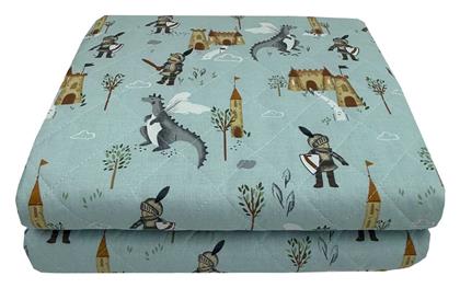 Παιδικό Κουβερλί Μονό Τιρκουάζ 160x250εκ. Astron Italy