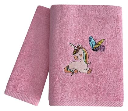 Σετ Βρεφικές Πετσέτες 2τμχ Ροζ Βάρους 480gr/m² Astron Italy