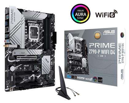 Prime Z790-P WIFI D4 Motherboard ATX με Intel 1700 Socket Asus