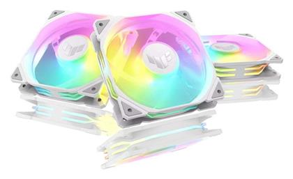 TUF Gaming TR120 ARGB Case Fan 3τμχ Λευκό Asus