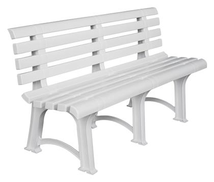 Atena Παγκάκι Εξωτερικού Χώρου Πλαστικό 150x51x73cm - Woodwell