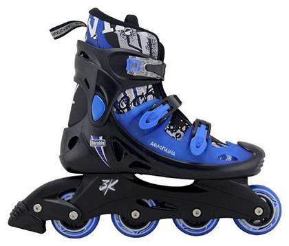 Inline Αυξομειούμενα Rollers Μπλε Ενηλίκων Αθλοπαιδιά