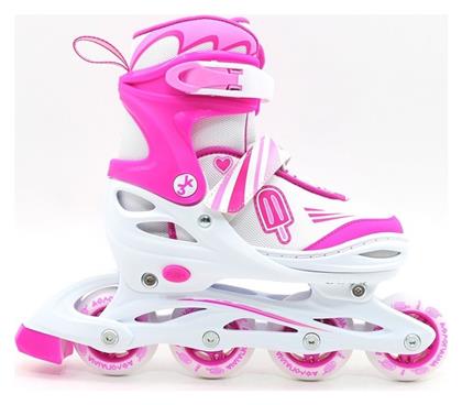 Inline Αυξομειούμενα Rollers Ροζ Παιδικά Αθλοπαιδιά