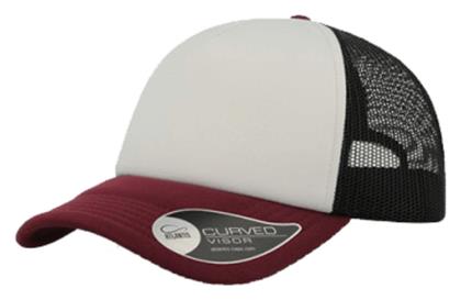 Rapper 847 Jockey με Δίχτυ Black/White/Burgundy Atlantis