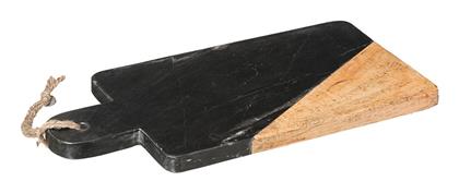 Atmosphera Marble Επιφάνεια Κοπής Μαρμάρινη Μαύρη 30x15cm - Secret de Gourmet