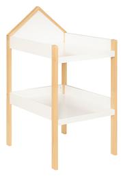 Σκληρή Αλλαξιέρα από Ξύλο Λευκό 55x75cm Atmosphera