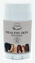 Healthy Skin SPF50 Αντηλιακό Stick Aurora Natural