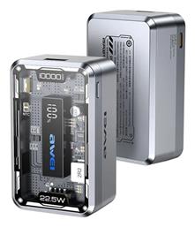 P111K 10000mAh 22.5W Ασημί Awei