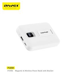 P185K 10000mAh Λευκό Awei