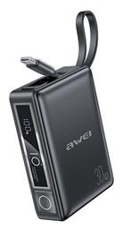 P87K 10000mAh 30W Μαύρο Awei
