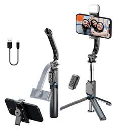X49 Selfie Stick Τρίποδο Κινητού με Bluetooth Μαύρο Awei