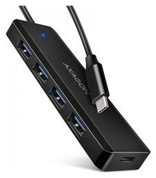 Ηuε-c1c Hub 5 Θυρών με σύνδεση USB-C Axagon