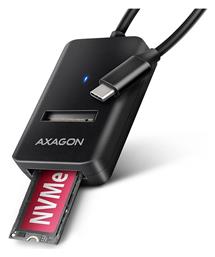 Θήκη για Σκληρό Δίσκο M.2 SATA III NVME με σύνδεση Type-C Axagon