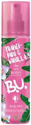 B.U. Frangipani & Vanilla Body Mist 200ml - B U