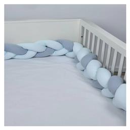 Baby Oliver Πάντα Πλεξούδα Design 105 Ciel/Grey 18x200cm από το Mumlabs