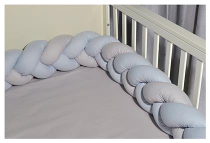 Πάντα Πλεξούδα Εσωτερική Σιέλ-γκρι 20x200cm Baby Oliver