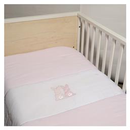 Πάπλω��α Κούνιας Βαμβακερό Λευκό 100x140cm Baby Oliver