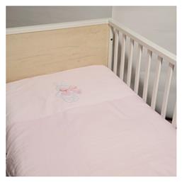 Πάπλωμα Κούνιας Βαμβακερό Ροζ 100x140cm Baby Oliver