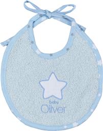 Baby Oliver Σαλιάρα Υφασμάτινη Design 3030 Blue από το Katoikein