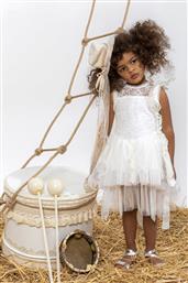 Baby u Rock Βαπτιστικό Φόρεμα ''Colombina'' 22002G12AAC από το Ladopano