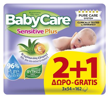 Sensitive Plus 3x54τμχ BabyCare