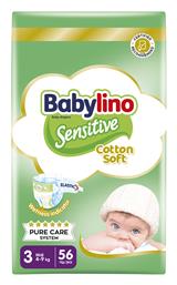 Cotton Soft No. 3 για 4-9kg 56τμχ Cotton Soft Babylino