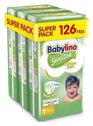 Cotton Soft No. 5+ για 12-17kg 126τμχ Babylino