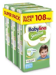 Cotton Soft No. 7 για 15+kg 108τμχ Babylino