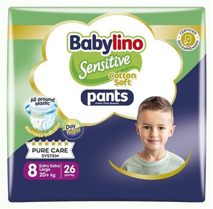 Cotton Soft Pants No. 8 για 20+kg 26τμχ Babylino